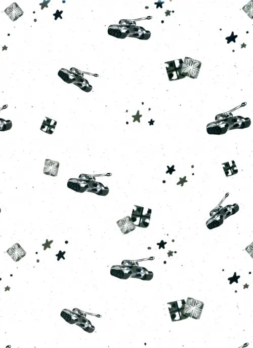 Бумага упаковочная Бумага упаковочная. Military. Танки