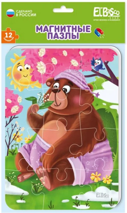 Магнитный пазл. Весна Магнитный пазл. Весна