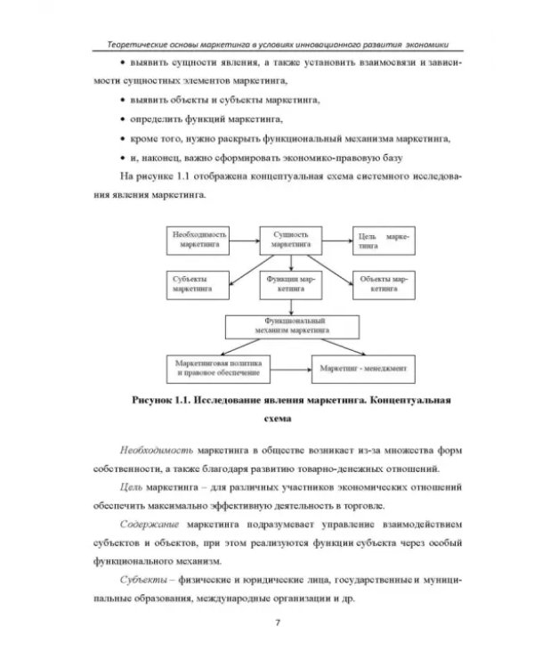 Теоретические основы маркетинга в условиях инновационного развития. Учебное пособие