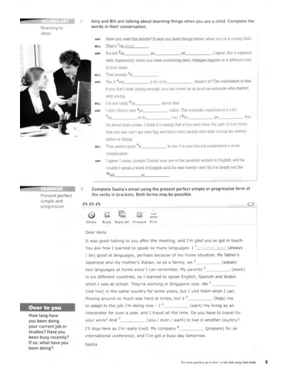 English Unlimited. Upper Intermediate. Self-study Pack. Workbook with DVD-ROM