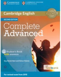 Complete Advanced. Student's Book with Answers with CD-ROM with Testbank