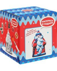 Фигурка для раскрашивания из керамики Дед Мороз
