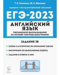 ЕГЭ 2023 Английский язык. Письменное высказывание на основе таблицы / диаграммы (задание 38)