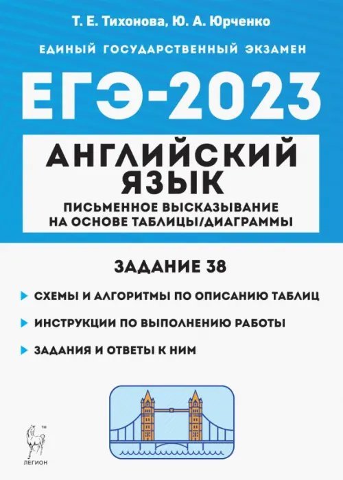 ЕГЭ ЕГЭ 2023 Английский язык. Письменное высказывание на основе таблицы / диаграммы (задание 38)