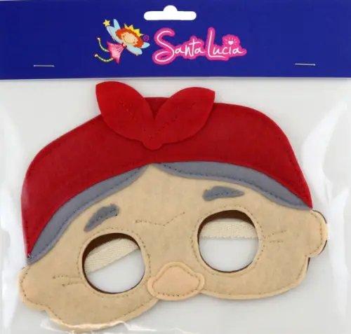 Маска из фетра. Бабка Маска из фетра. Бабка