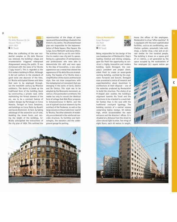 Architectural guide. Milan