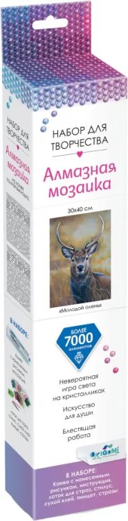 Алмазные узоры Алмазные узоры Молодой олень