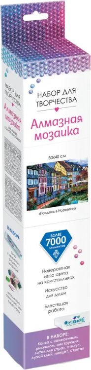 Алмазные узоры Алмазные узоры Полдень в Норвегии