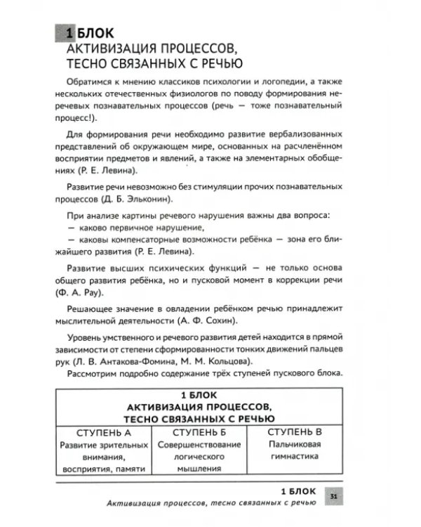 Система логопедической работы с неговорящими детьми