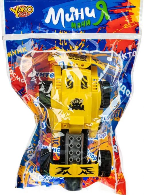 МиниМаниЯ Машина-конструктор пластиковая