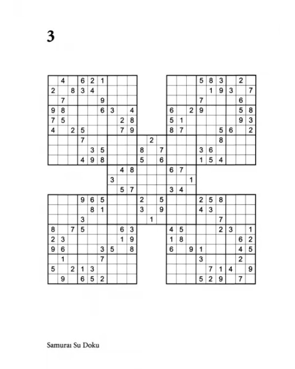 The Times Samurai Su Doku. Book 1