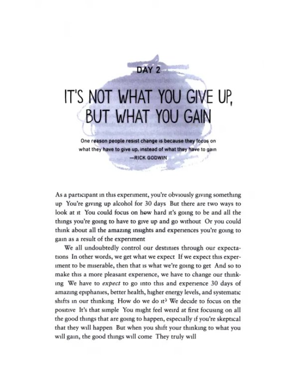 The Alcohol Experiment Journal