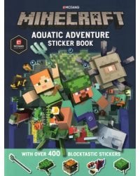 Minecraft Aquatic Adventure Sticker Book