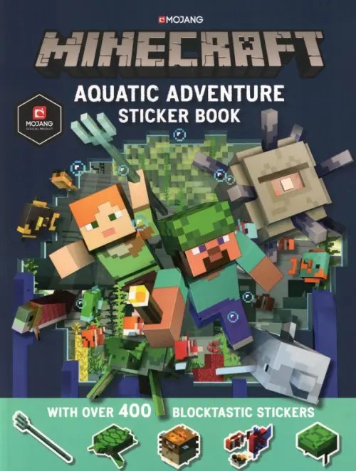 Minecraft Minecraft Aquatic Adventure Sticker Book