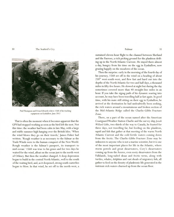 The Seabird's Cry. The Lives and Loves of Puffins, Gannets and Other Ocean Voyagers