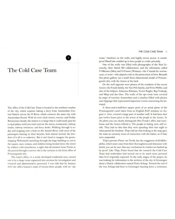 The Betrayal of Anne Frank. A Cold Case Investigation
