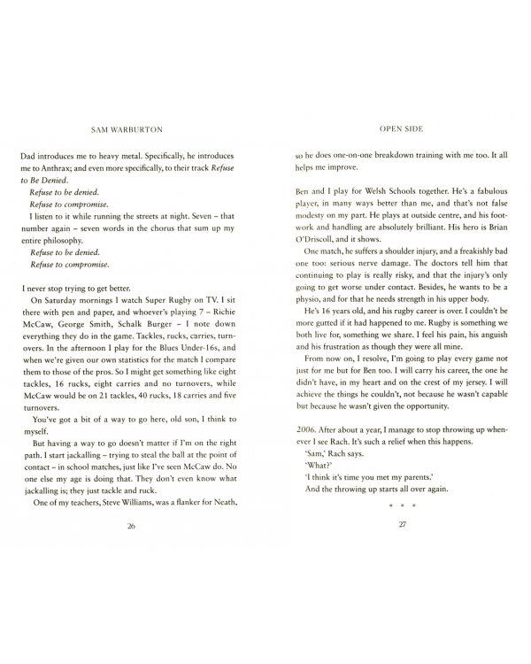 Open Side. The Official Autobiography