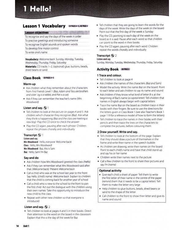 Дополнительное изображение книги «First Friends. Level 2. Teacher's Book»