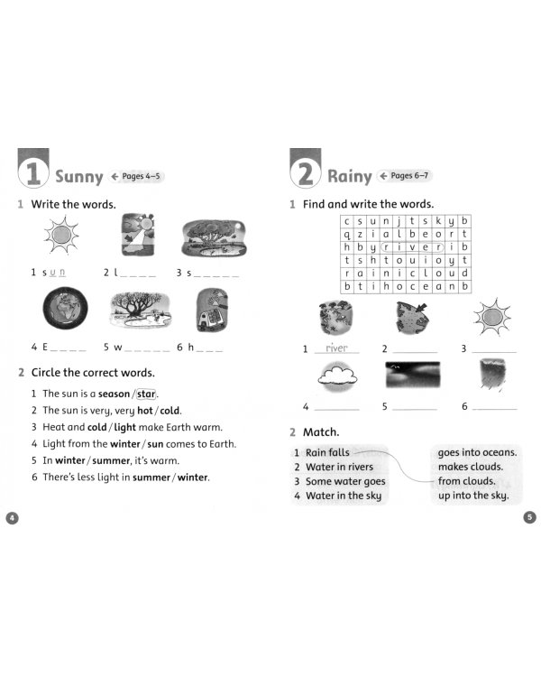Oxford Read and Discover. Level 2. Sunny and Rainy. Activity Book