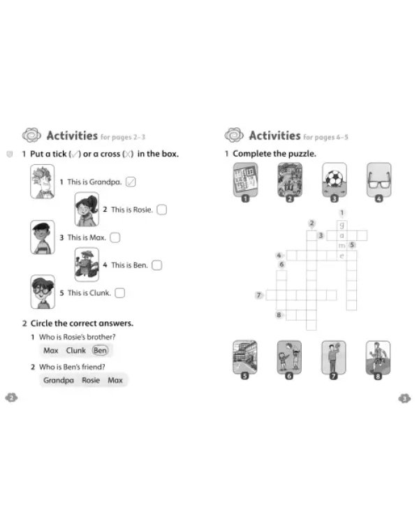 Дополнительное изображение книги «Oxford Read and Imagine. Level 1. The New Glasses. Activity book»