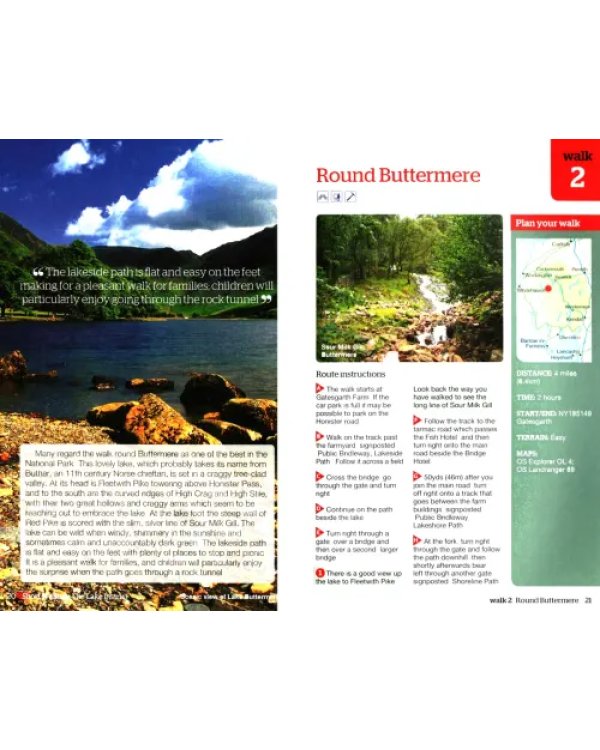 Short walks in the Lake District. Guide to 20 local walks