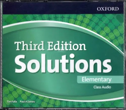 CD-ROM. Solutions. Elementary. Class Audio