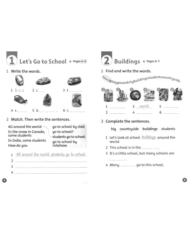 Oxford Read and Discover. Level 1. Schools. Activity Book