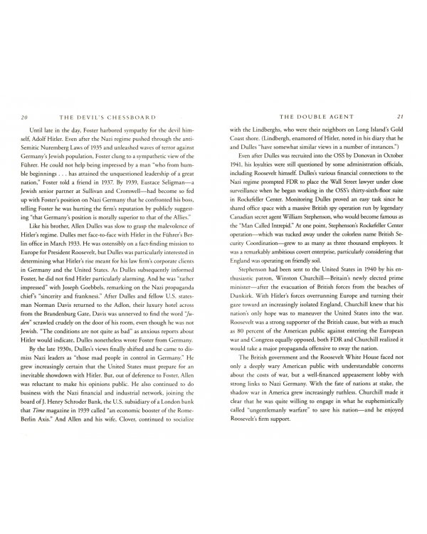 The Devil's Chessboard. Allen Dulles, the CIA, and the Rise of America’s Secret Government