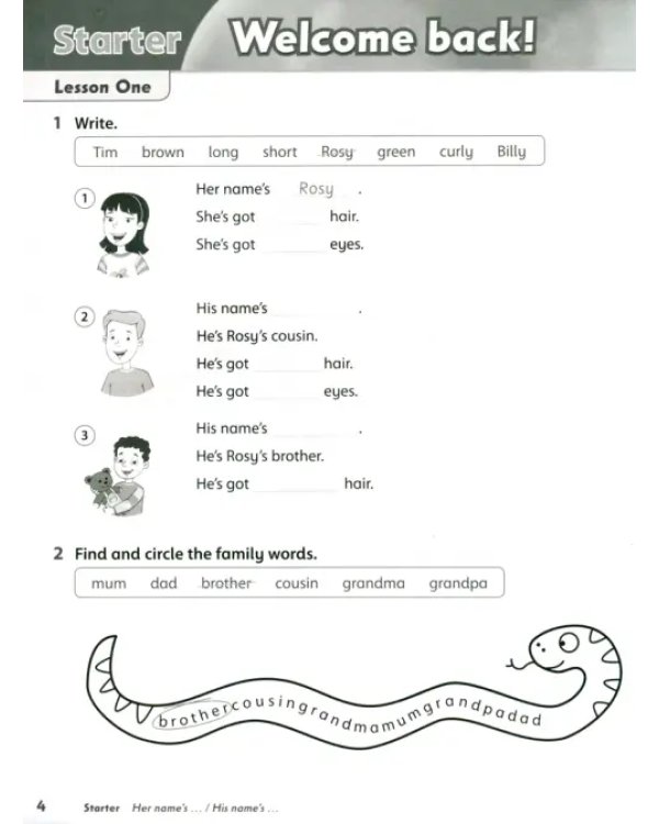 Family and Friends. Level 2. Workbook