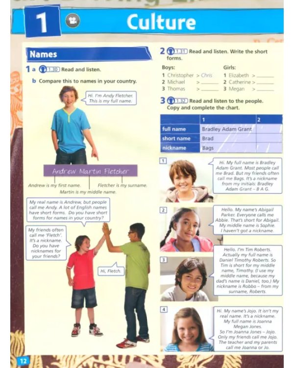 Project. Level 1. Student's Book