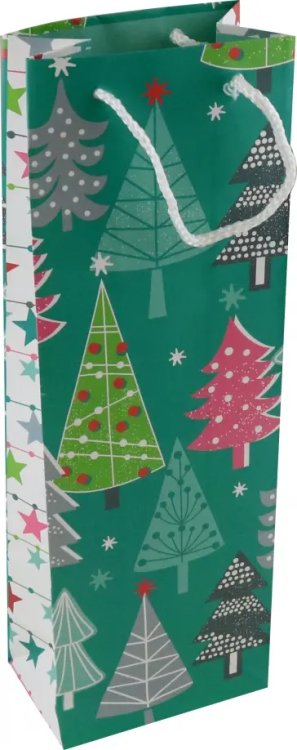 Новогодние подарочные пакеты Пакет новогодний ламинированный