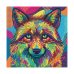 Разноразмерная мозаика Яркая лиса