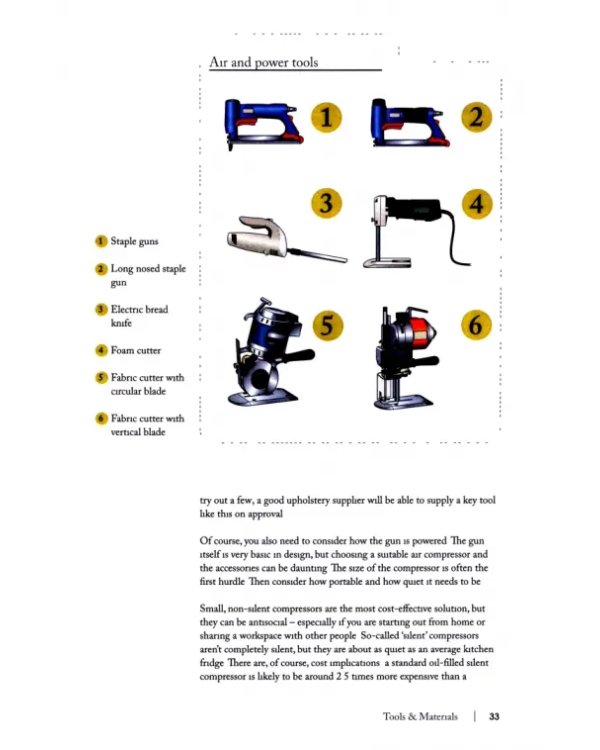 The Upholsterer's Step-by-Step Handbook. A practical reference