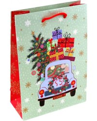 Пакет новогодний ламинированный