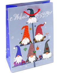 Пакет новогодний ламинированный