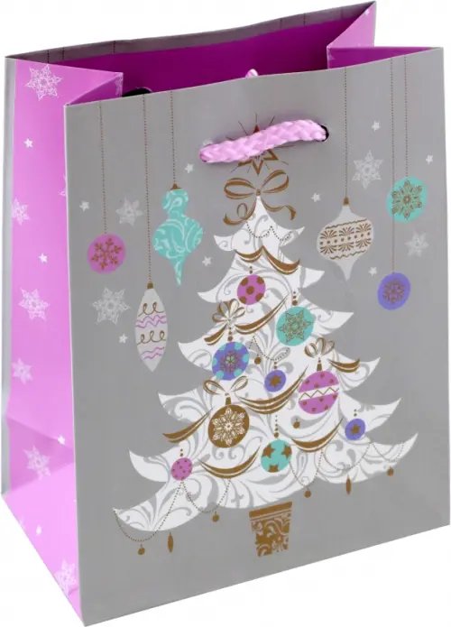 Новогодние подарочные пакеты Пакет новогодний ламинированный