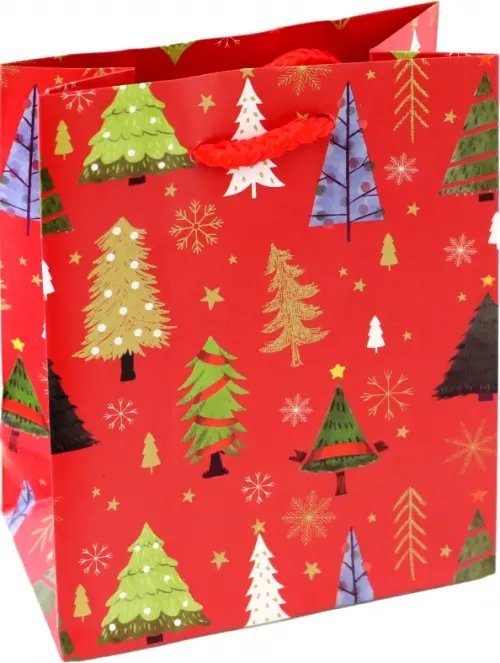 Новогодние подарочные пакеты Пакет новогодний ламинированный