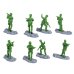Игровой набор Набор игровой Армия, 10 солдатиков с оружием