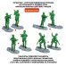 Игровой набор Набор игровой Армия, 10 солдатиков с оружием