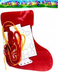 Набор для творчества из текстиля Christmas sock, в ассортименте