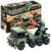 Конструкторы и мозаики Bondibon Конструктор 3 в 1. Военный десант. Ракетная установка