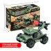 Конструкторы и мозаики Bondibon Конструктор 3 в 1. Военный десант. Ракетная установка