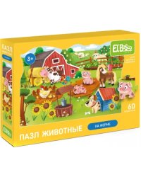 Пазл На ферме, 60 элементов