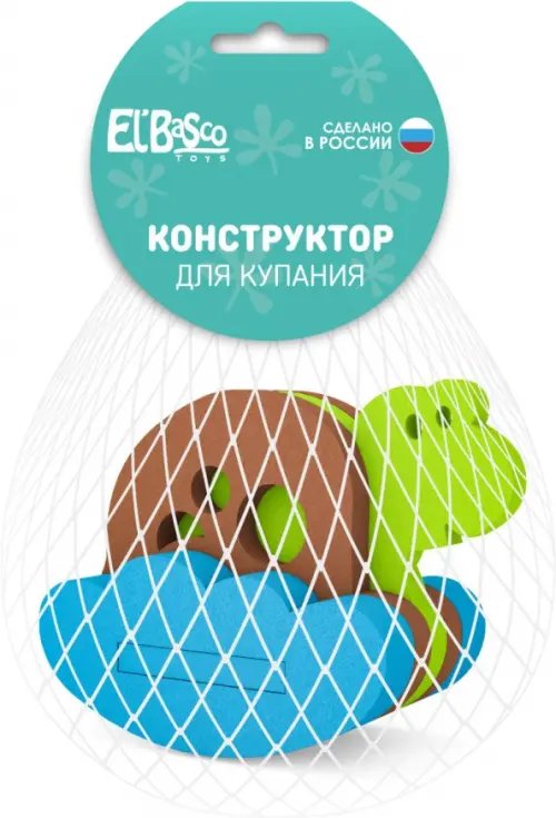 Игрушка-конструктор для купания Черепаха Игрушка-конструктор для купания Черепаха
