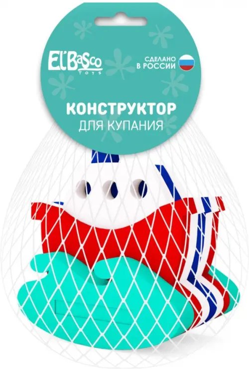 Игрушка-конструктор для купания Кораблик Игрушка-конструктор для купания Кораблик
