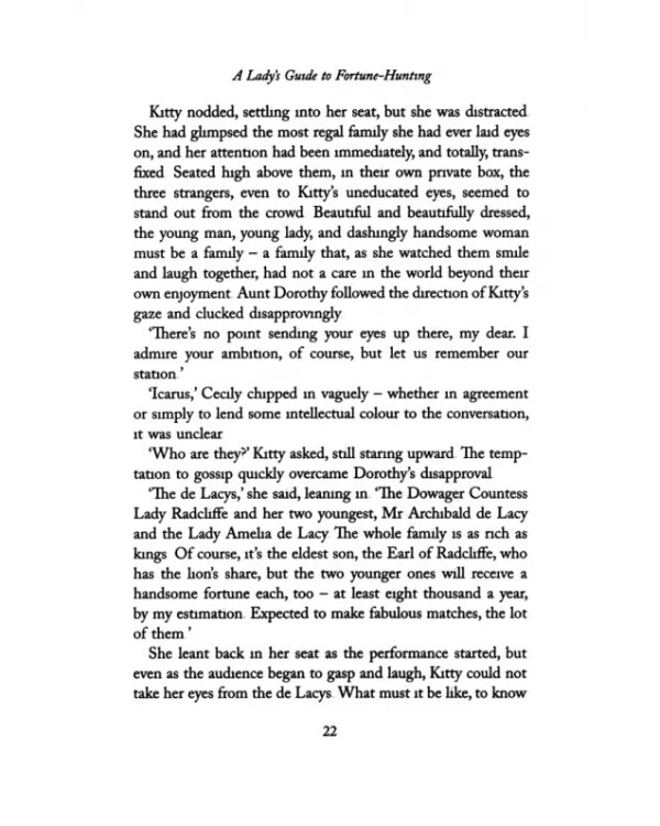 A Lady’s Guide to Fortune-Hunting