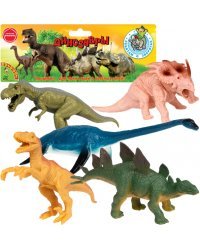 Набор фигурок Динозавры, 5 игрушек