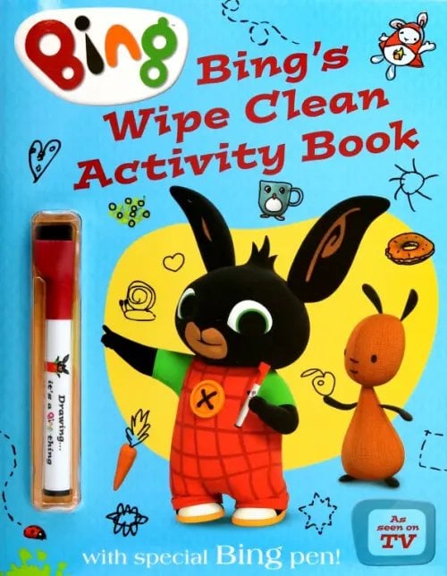 Bing Bing's Wipe Clean Activity Book