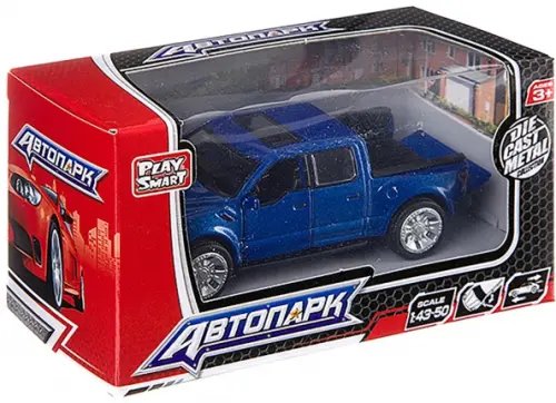 Автопарк Инерционная металлическая Автопарк, 4 вида в ассортименте