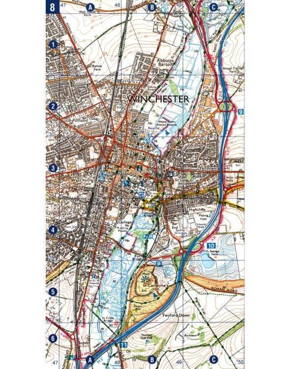 Дополнительное изображение книги «South Downs Way National Trail Official Map»